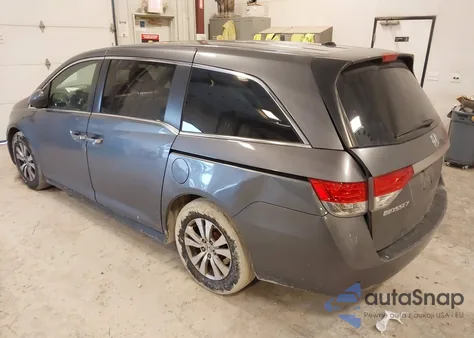 2014 Honda Odyssey Ex-L from USA, damaged, VIN 5FNRL5H67EB056983